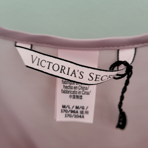 Victoria's Secret Crushed Velvet Slip Nightie Gown M/L Dusty Pink Intimate Sleep - Picture 4 of 7